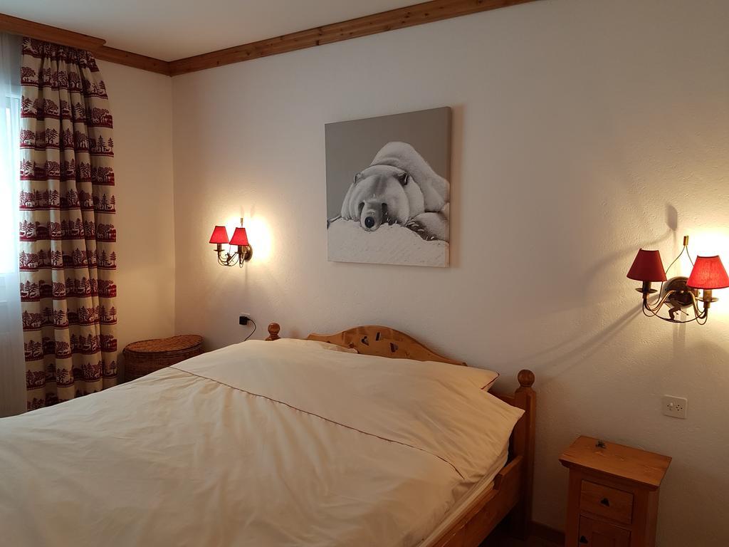 Appartement Clairiere Des Barzettes Avec Vue Magnifique Crans-Montana Dış mekan fotoğraf